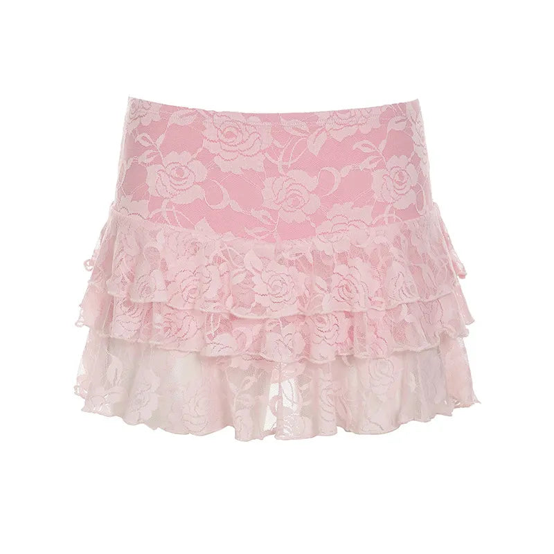 Low Waist Cake Skirt